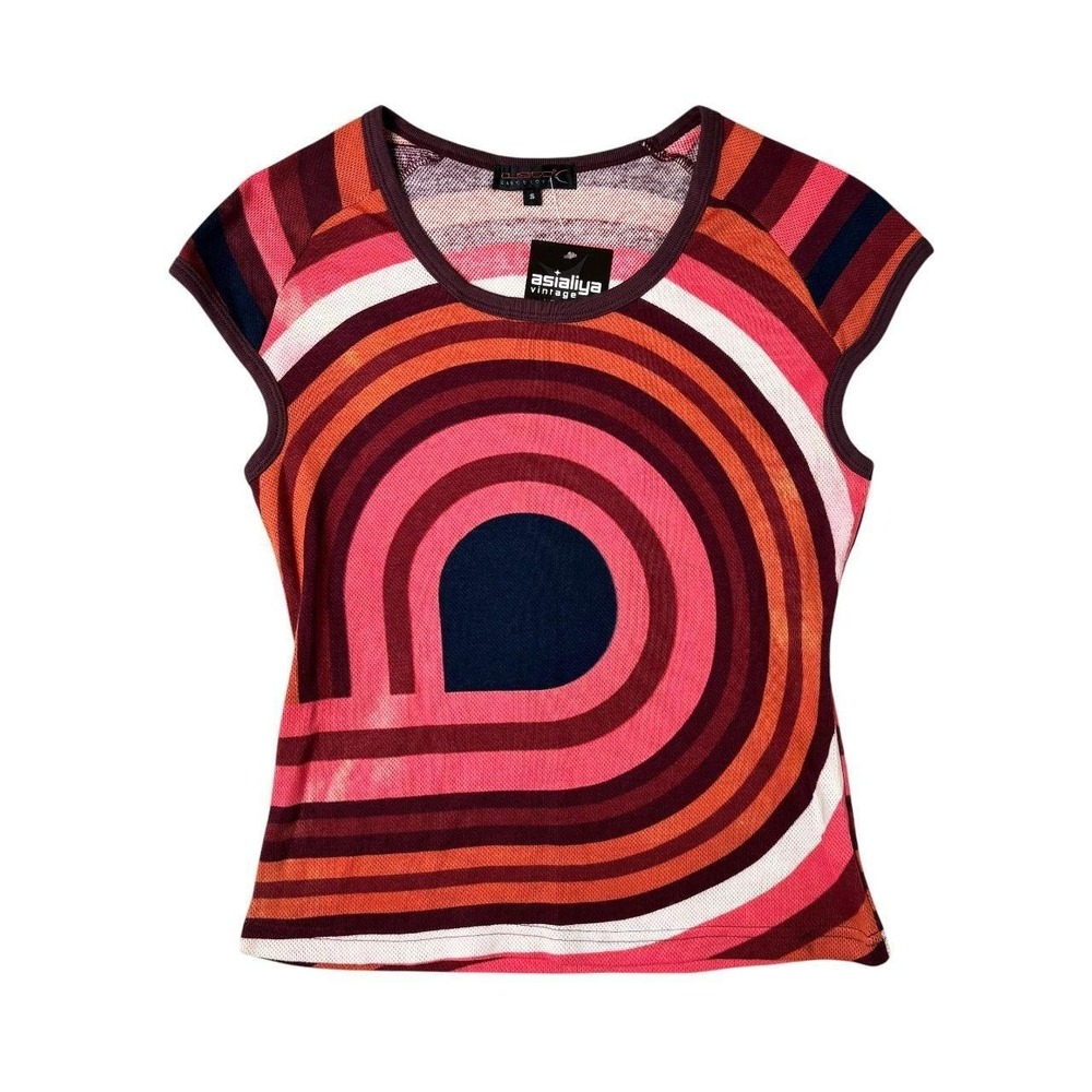 Custo Barcelona abstract graphic baby tee